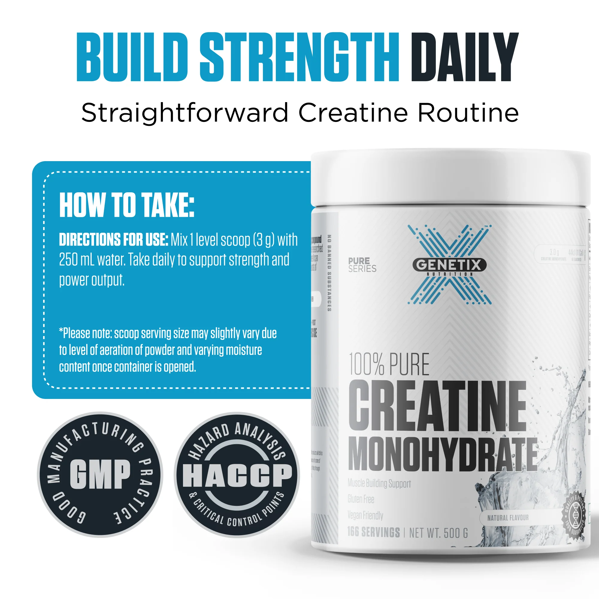 100% Pure Creatine by Genetix Nutrition Essentials - Image 6