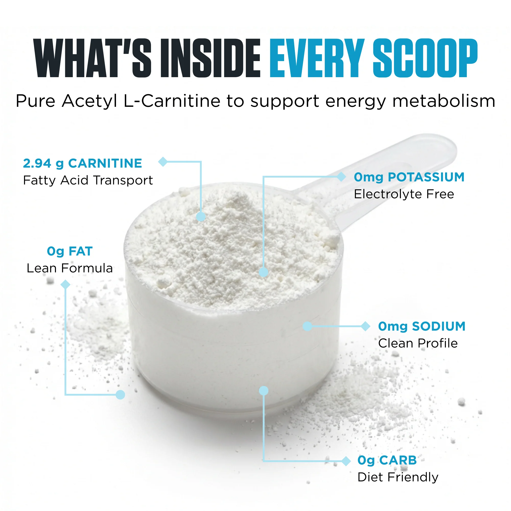 100% Pure L-Carnitine by Genetix Nutrition Essentials - Image 5
