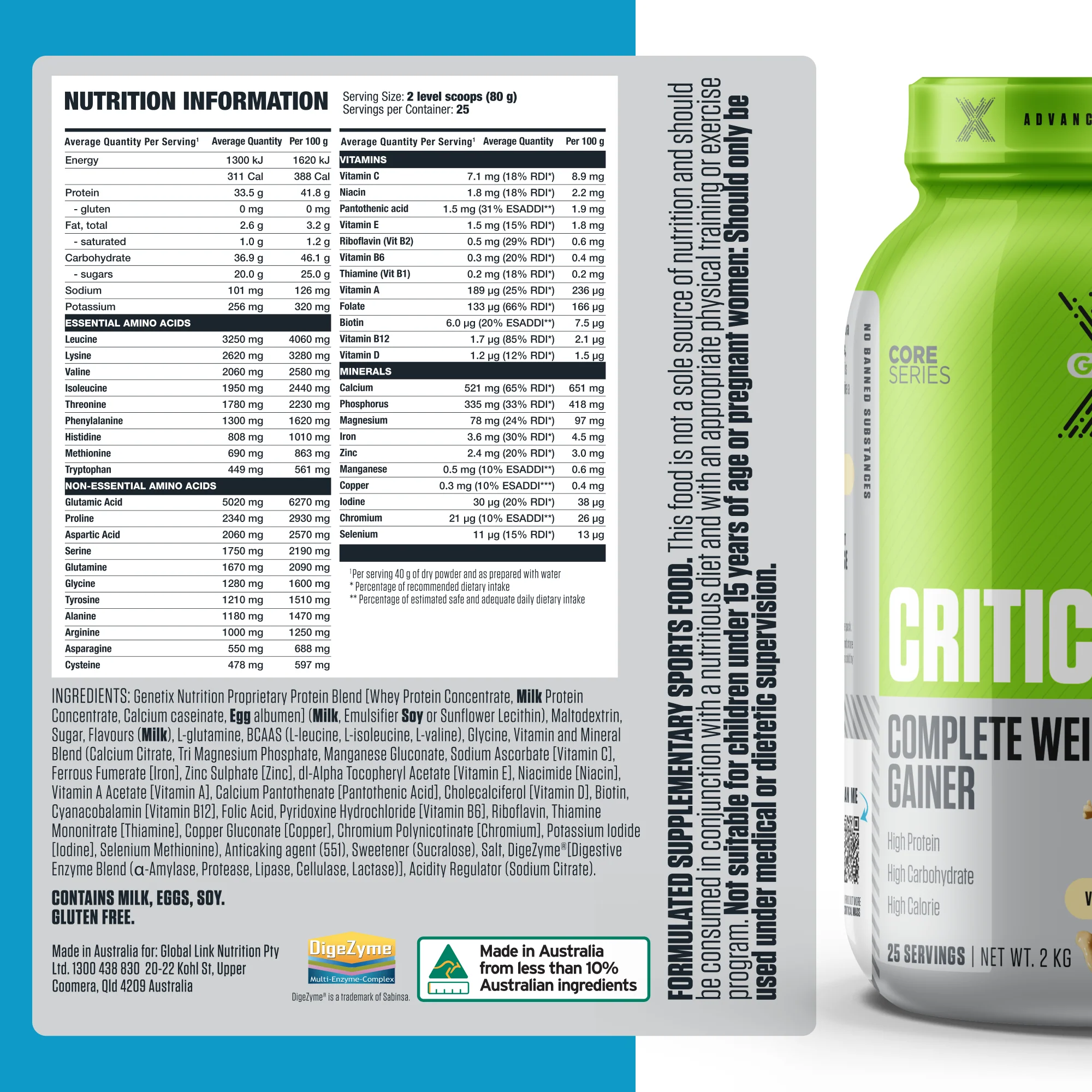 Critical Mass By Genetix Nutrition - Image 11