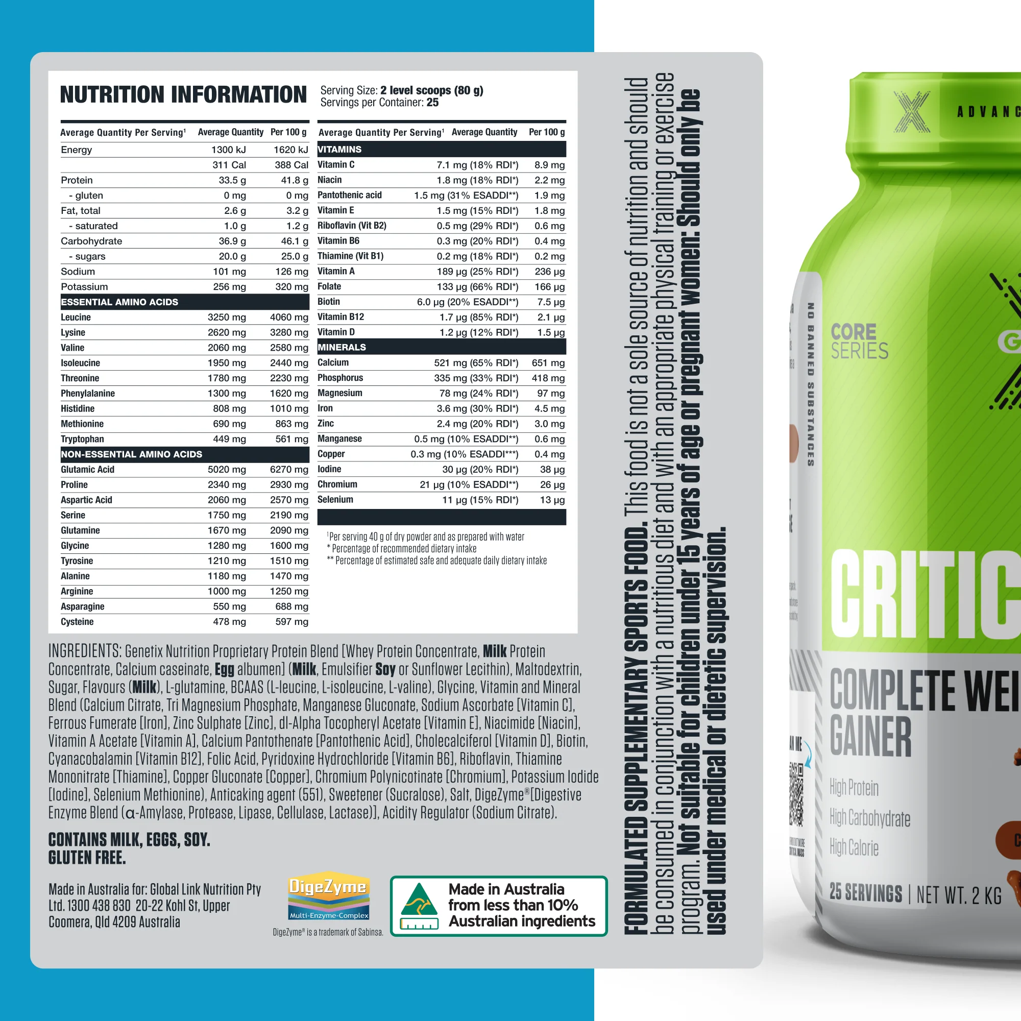 Critical Mass By Genetix Nutrition - Image 9