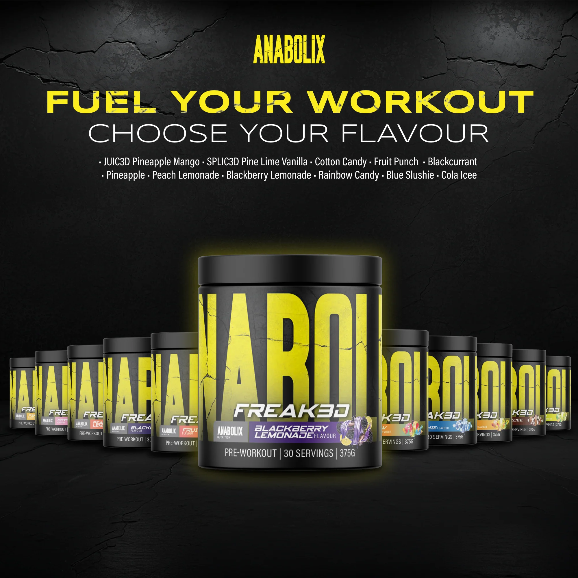 Freak3d Pre-Workout by Anabolix Nutrition - Image 3