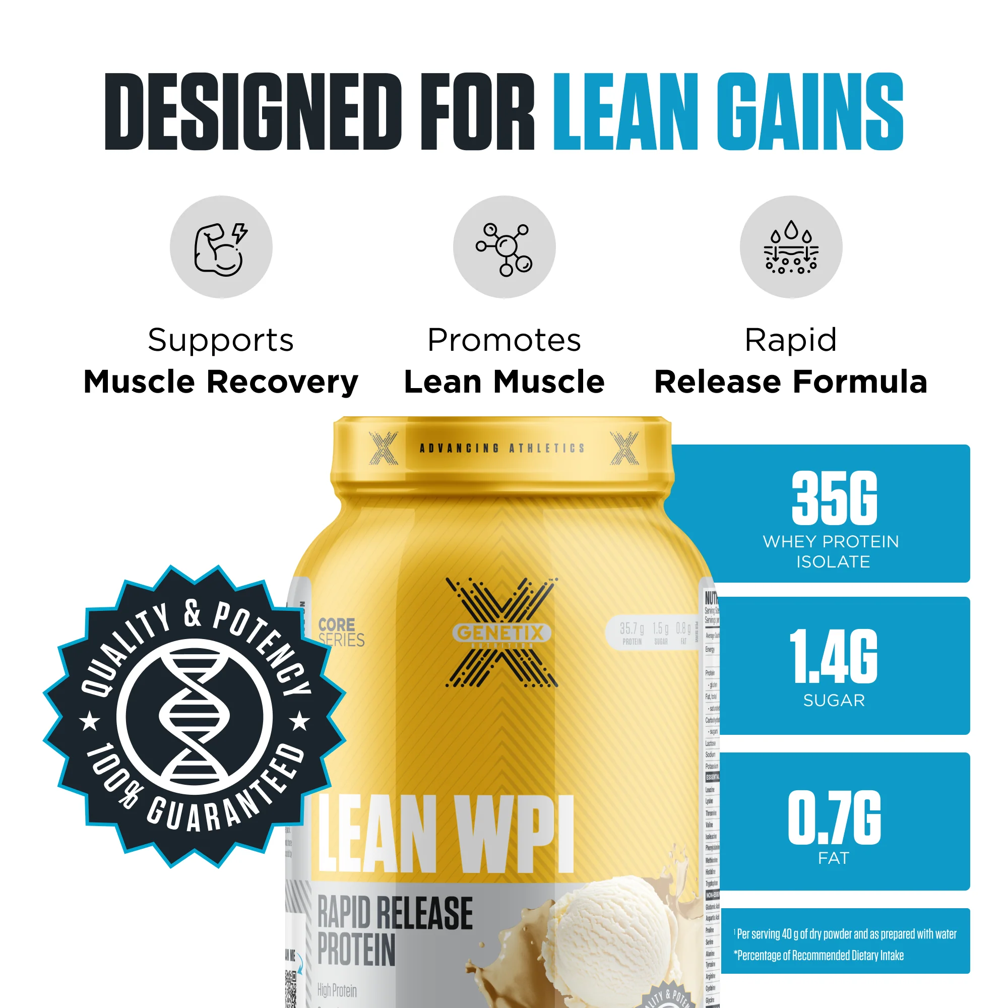 Lean WPI by Genetix Nutrition - Image 4