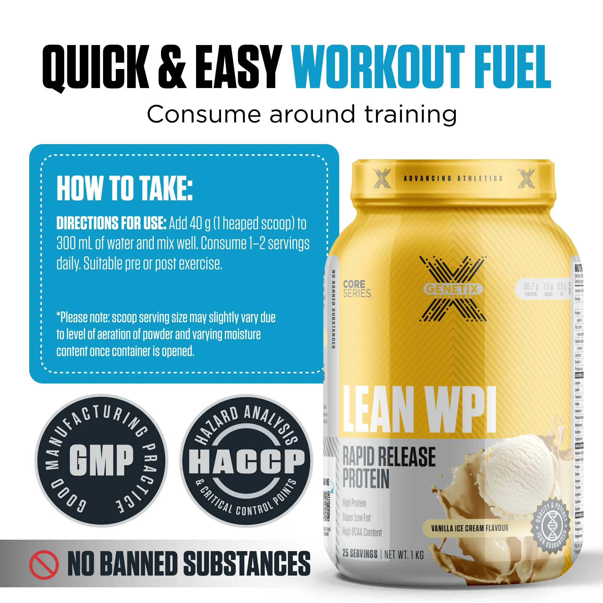 Lean WPI by Genetix Nutrition - Image 6