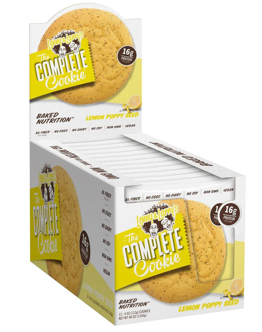 Lemon Poppy Complete Cookie by Lenny & Larry's - Image 5