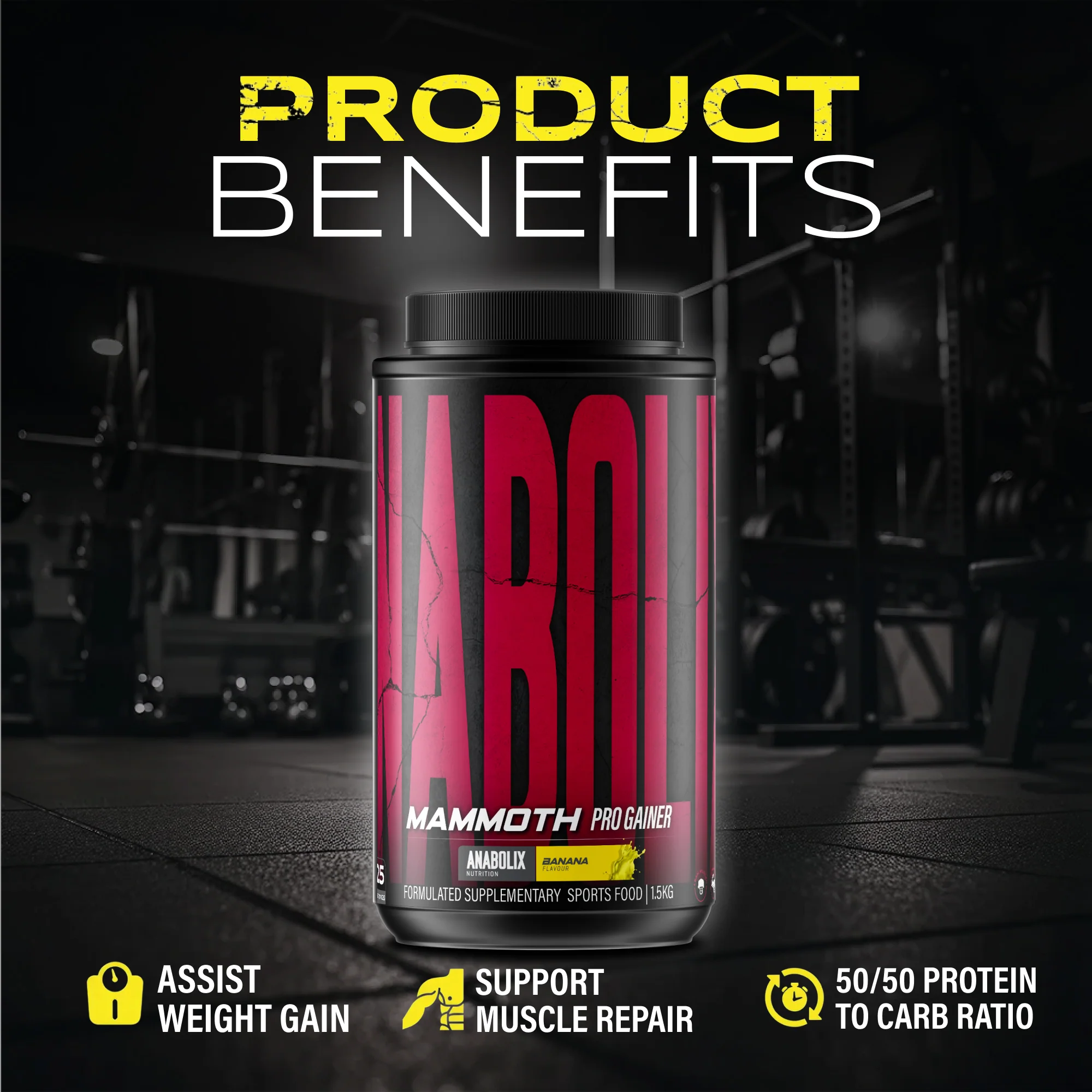 Mammoth Pro Gainer by Anabolix Nutrition - Image 5
