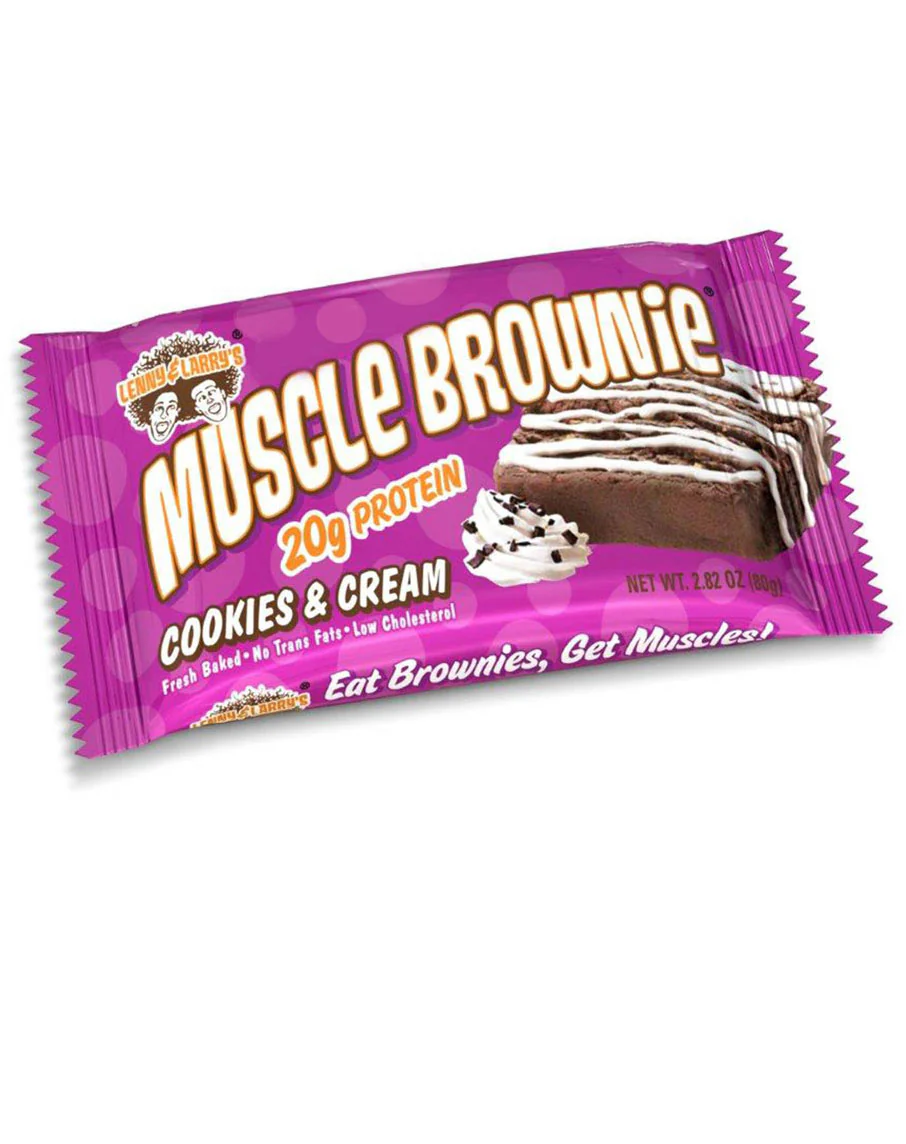 Muscle Brownie - Cookies & Cream by Lenny & Larry's - Image 4